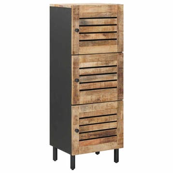 vidaXL Opbergkasten Naturel 40 x 33 x 110 cm Massief Mango, Verzenden, Nieuw