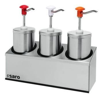 Sausdispenser PD-006 | 3x 2,25L | Dosis dosering max 30ml |, Verzenden
