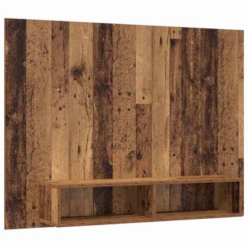 Wandkast Eiken | Tweede kansje | Weg = Weg! (tv-meubel), Overige materialen, 100 tot 150 cm, Verzenden, Rustiek