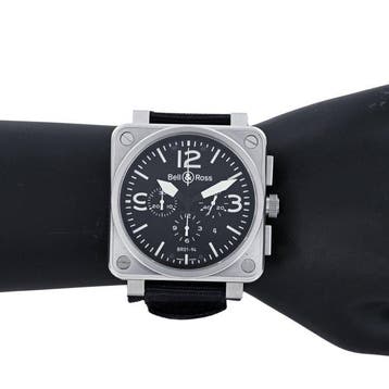 Bell & Ross - Aviation - Zonder minimumprijs - BR01-94-S -, Nieuw
