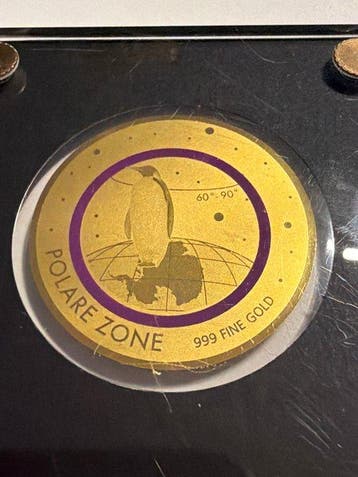 Tsjaad. 5000 Francs 2020 Polare Zone Pinguin , 1/200 Oz