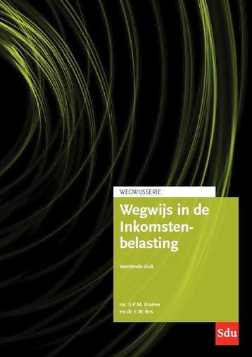 Wegwijs in de Inkomstenbelasting / Wegwijsserie, Verzenden, Zo goed als nieuw, S.P.M. Kramer