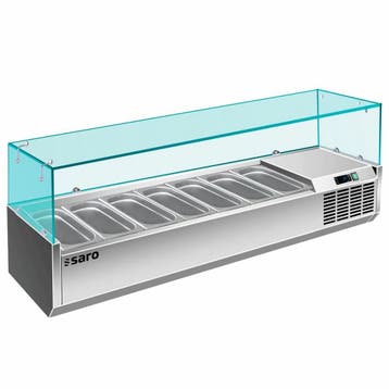 Opzetkoelvitrine | 7x 1/4 GN | +2°C/+8°C |, Verzenden, Nieuw in verpakking