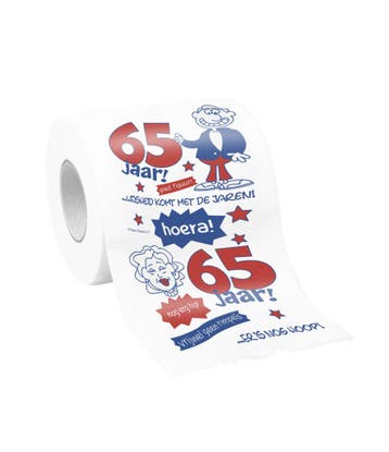 Toiletpapier 65 Jaar, Verzenden