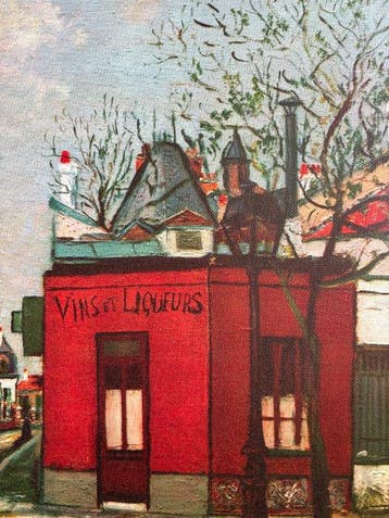 Maurice Utrillo (1883-1955) - Vins et liqueurs, Antiek en Kunst
