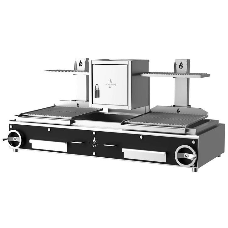 Houtskoolgrill | PARRILLA F | Oppervlak 1260x620 |, Articles professionnels, Horeca | Équipement de cuisine, Envoi
