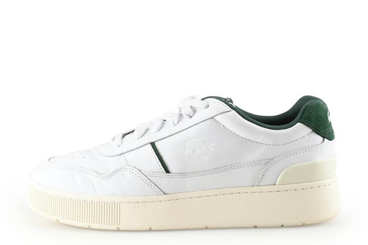 Lacoste Sneakers in maat 44½ Wit, Kleding | Heren, Schoenen, Wit, Zo goed als nieuw, Sneakers, Verzenden