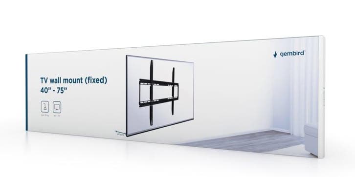 Gembird tv muurbeugel muur ophang beugel wand 37-70 inch, TV, Hi-fi & Vidéo, TV, Hi-fi & Vidéo Autre, Envoi