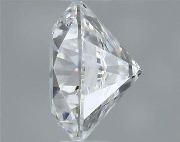 1 pcs Diamant (Natuurlijk) - 1.00 ct - Rond - D (kleurloos), Nieuw