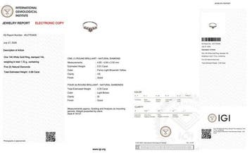 Zonder minimumprijs - Ring - 14 karaat Witgoud - 0.86ct. tw., Nieuw