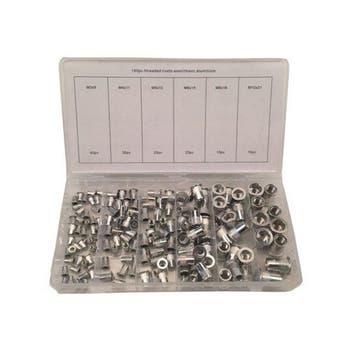 Blindklinkmoeren assortiment Aluminium 150 delig, Verzenden, Nieuw