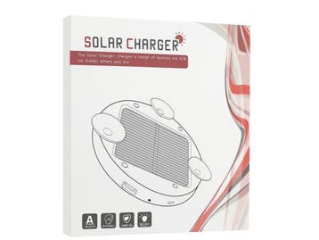 Veiling - Solar Oplader Raam - 1800 MaH - USB Oplader