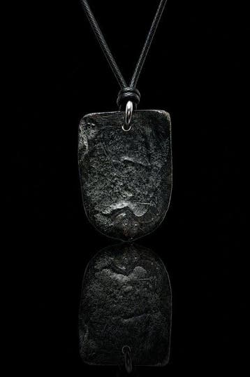 Oud-Romeins, Keizerrijk Bronzen Schildamulet met arendmotief, Antiek en Kunst