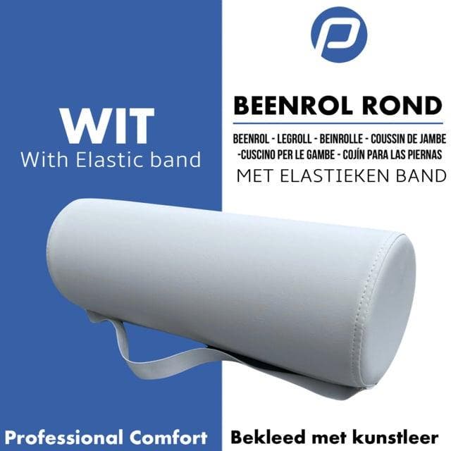 Beenrol Rond Wit met Elastiek Band (Beenrollen), Elektronische apparatuur, Persoonlijke Verzorgingsapparatuur, Overige typen, Nieuw