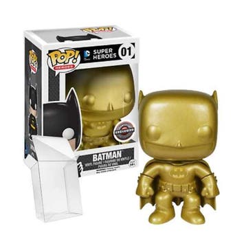 Funko Pop!  Batman #01 (Gold) Gamestop, Verzenden