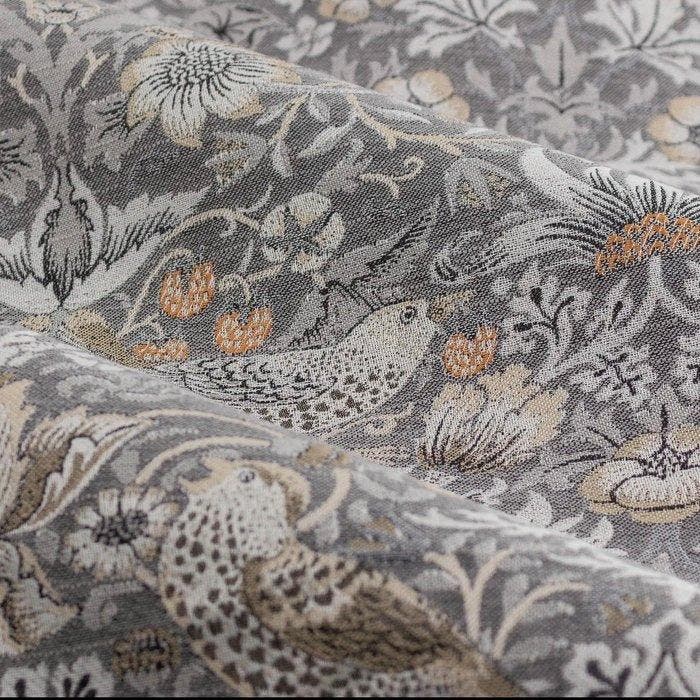 William Morris “Strawberry Thief Biscuit” – Een paar, Antiquités & Art, Tapis & Textile