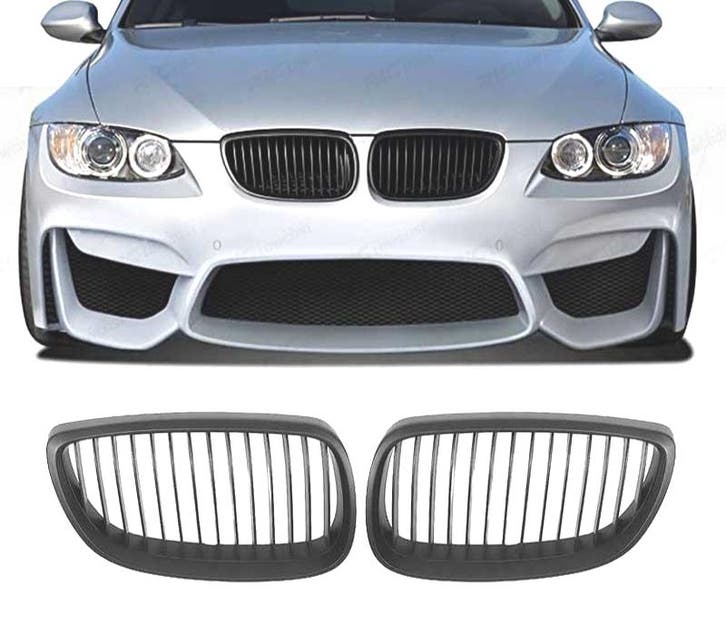 CALANDRES BMW E92 06-10 NOIR MATE, Auto-onderdelen, Carrosserie, Verzenden