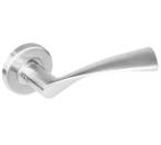 Intersteel deurklink Vlinder op rond rozet rvs, Nieuw