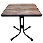 Inklapbare Tafel | LIMBURG VINTAGE | Hout/Staal | Houtlook, Zakelijke goederen, Verzenden, Nieuw in verpakking