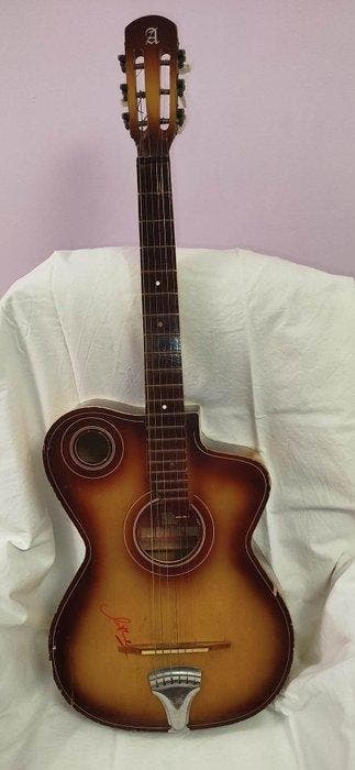 Cremona - Vintage - - Akoestische gitaar - Bulgarije - 1978, Musique & Instruments