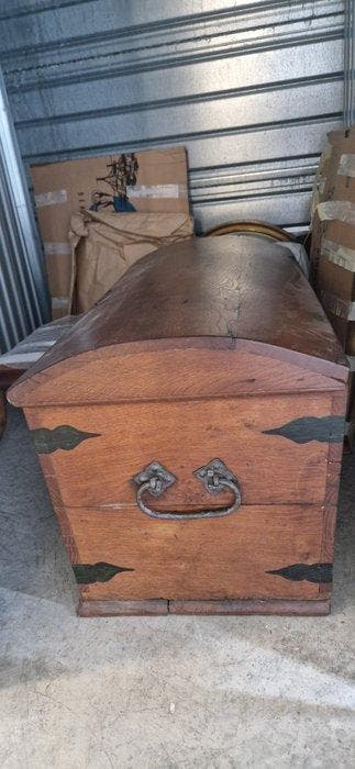 Coffre de rangement - Bois - Charme rustique, Antiquités & Art, Antiquités | Autres Antiquités