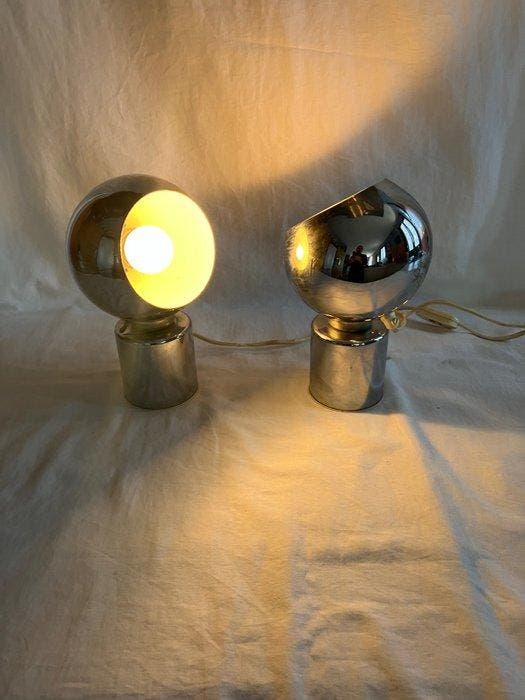 Reggiani - Goffredo Reggiani - Tafellamp (2) - oogbal -, Antiek en Kunst, Antiek | Verlichting