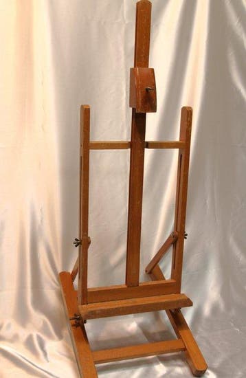 Werkgereedschap - tentoonstellingsschildersezel