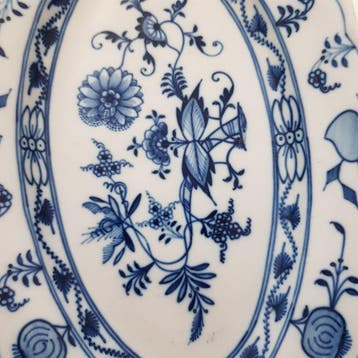 Cölln Meissen - Ernst Teichert - Assiette - Porcelaine