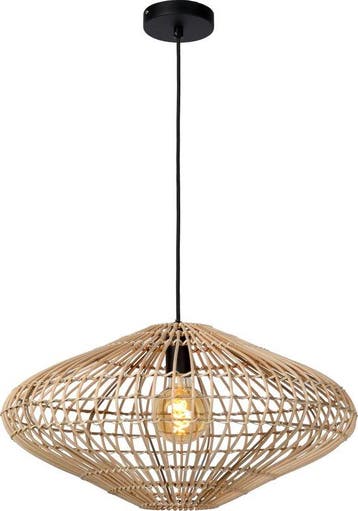 2dekans | Lucide MAGALI - Hanglamp - Ø 56 cm - 1xE27 -, Huis en Inrichting, Lampen | Hanglampen, Ophalen of Verzenden, Nieuw