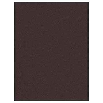 vidaXL Deurmat 90x120 cm bruin, Tuin en Terras, Verzenden, Nieuw