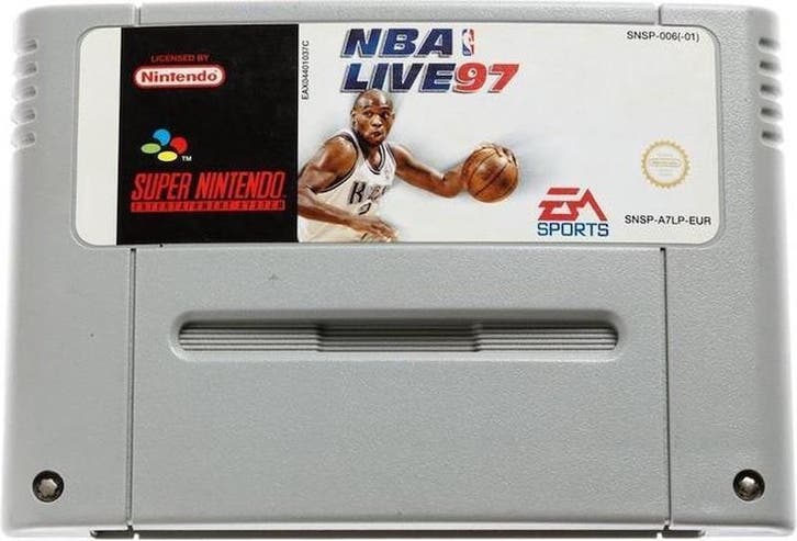 NBA Live 97 (Losse Cassette) (SNES Games), Consoles de jeu & Jeux vidéo, Jeux | Nintendo Super NES, Enlèvement ou Envoi