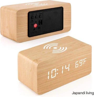 2dekans | Home & Comfort - alarm clock - wireless charging, Ophalen of Verzenden, Nieuw