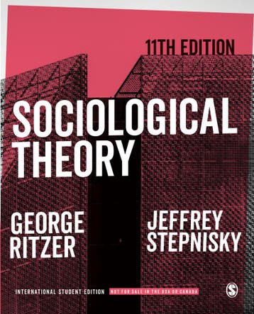 Sociological Theory - International Student Edition, Verzenden, Gelezen, George Ritzer