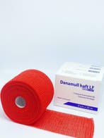Danamull Haft Zelfklevend Fixatiewindsel Rood 8cm x 20m, Diversen, Ophalen of Verzenden, Nieuw