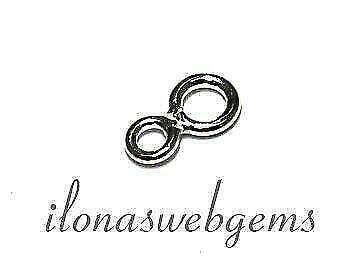 Sterling zilveren oogje ca. 4 en 3mm, Hobby & Loisirs créatifs, Fabrication de Perles & Bijoux, Envoi