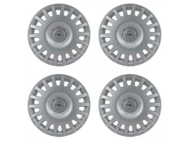 4x ORIGINELE GM Opel wielkap wielkap 15 inch SILVER Astra H, Autos : Pièces & Accessoires, Pneus & Jantes, Enlèvement ou Envoi