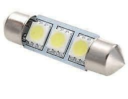 36mm 3 LED C5W SMD auto interieur dome lamp, Verzenden