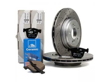 ORIGINELE remschijven van BMW + ATE CERAMIC-elektroden 1er E, Ophalen of Verzenden, Nieuw