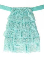 Jabot Kanten Kraag Turquoise Blauw Lichtblauw Klassiek Victo, Kleding | Heren, Ophalen of Verzenden, Nieuw