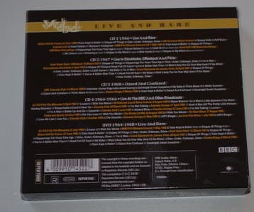 The Yardbirds - Live And Rare - 4x CD and DVD Box Set, Cd's en Dvd's, Nieuw in verpakking