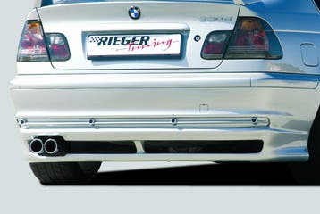 Rieger achteraanzetstuk | 3-Serie E46: 02.98-12.01 (tot Face, Verzenden