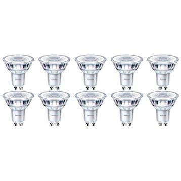 PHILIPS LED Spot 10 Pack - GU10 4.6W Natuurlijk Wit 4000K |, Verzenden, Nieuw