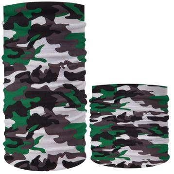 Fako Fashion - Microfiber Faceshield - Bandana - Nekwarmer -, Verzenden, Nieuw