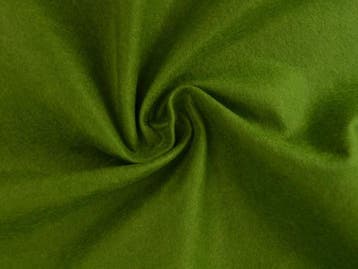 15 meter vilt 1mm - mosgroen, Verzenden, 120 cm of meer, Polyester, Groen