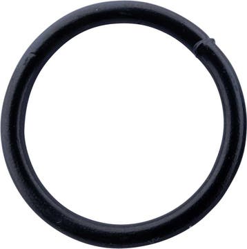 Zwarte gegalvaniseerde Ringen 25mm, Tuin en Terras, Verzenden, Nieuw