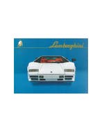 1985 LAMBORGHINI COUNTACH LP5000 QUATTROVALVOLE BROCHURE, Ophalen of Verzenden
