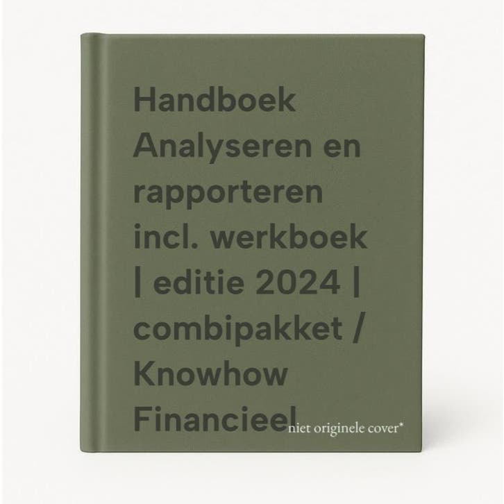 Handboek Analyseren en rapporteren incl. werkboek | editie, Boeken, Schoolboeken, Gelezen, Verzenden