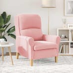 vidaXL Fauteuil Roze Zachte Sherpa-stof, Verzenden