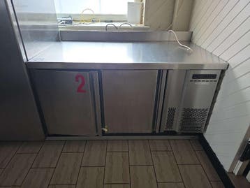 2-Deurs inox koelwerkbank Docriluk, Nieuw