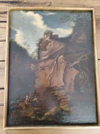 Salvator Rosa (1615-1673), Follower of - Paesaggio roccioso